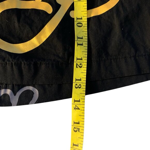 Ed Hardy Skull Poplin Mini Skirt Women’s Sz XL Black Red Multi - Picture 11 of 15